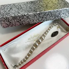 【送料無料】高級パール/真珠/箱付き/レディース/冠婚葬祭/入学式/卒業式/パールホワイト/中古品