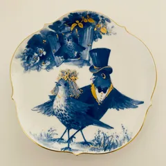 【マイセン】金彩鳥文飾り皿 2025年最新】マイセン 鳥の人気アイテム - メルカリ