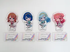 4点セット プロジェクトセカイ COLORFUL LIVE 2nd Will ミニキャラアクリルスタンドコレクション B MORE MORE JUMP!