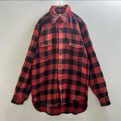 .USA 50s ヴィンテージ アメリカ ネルシャツ チェック ブロックチェック