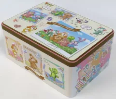 【中古】小物入れ・マルチケース・缶ケース 集合(写真) 缶ケース(バウムクーヘン) 「Duffy and Friends-ダッフィー＆フレンズ-」 東京ディズニーシー限定