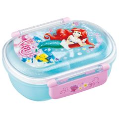 【数量限定】スケーター(Skater) 子供用 お弁当箱 1段 360ml ふわっと盛れるドーム型 ディズニー アリエル 24 抗菌 子供用 日本製 QAF2BAAG-A