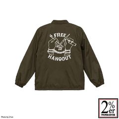 2%ER コーチJKT HANGOUT　シールブラウン