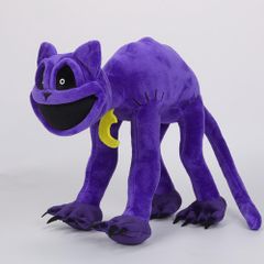 『人気商品』キャットナップ ぬいぐるみ スマイリングクリッターズ ぬいぐるみ Smiling Critters ハギーワギー 第3章 かわいい CatNap 漫画モンスター ゲーム再現 ファンへ 贈り物 誕生日 ギフト 高さ約30cm (スマイリングクリッター