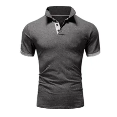 ポロシャツ 【polo18】【 M グレー 】メンズ 夏服 おしゃれ 人気 ゴルフウェア トップス 20代 30代 40代 50代 60代 スポーツ アウトドア 春 夏