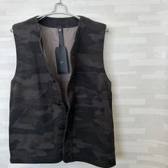 wjk  【LEON×B'2nd×wjk】urban  work  vest ワークベスト ブラック メンズ Sサイズ