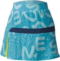 【新品】【Mサイズのみ】GOSEN（ゴーセン）レディース・ウィメンズ ファンプラスカート　ターコイズブルー　S1701-18-M