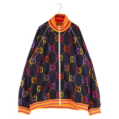 GUCCI (グッチ) 22SS GGパターン 総柄 ジップアップ トラックジャケット ジャージ マルチ 701623 XJELHのサムネイル