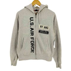 アヴィレックス AVIREX AIR NATIONAL GUARD PATCH ＆ PRINT ZIP PARKA メンズ import：M 
