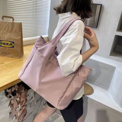 トートバッグ レディース 大きめ a4 軽い 大容量 通勤 軽量  ポケット多い ナイロン 通勤 撥 fengxz151