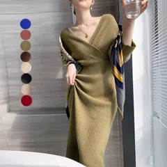 入学式 ワンピース レディース ニット 秋冬 ロング ワンピ 上品 かわいい オフィスカジュアル きれいめ シンプル ミモレ丈 寒さ対策 オフィス 冷え対策 クーラー対策 冷え症 40代 50代 送料無料