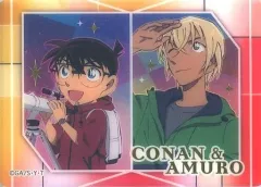 【中古】キャラカード コナン＆安室(レア/箔押し) 「名探偵コナン フェア -天体観測シリーズ- in アニメイト トレーディングふぁぼカvol.2 天体観測」