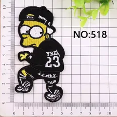 518シンプソンズ刺繍アイロンワッペンのサムネイル
