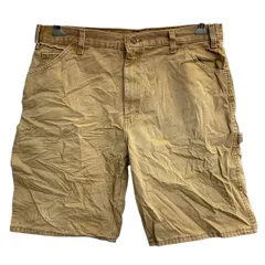 Dickies ワークショートパンツ W36 ディッキーズ ビッグサイズ ブラウン コットン メキシコ製 古着卸 アメリカ仕入 2502-1065