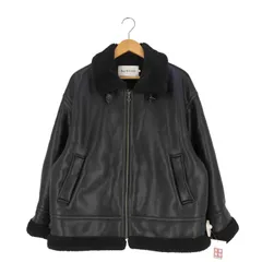 レイビームス Ray BEAMS フェイクムートン ボマー ブルゾン レディース  1