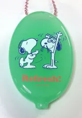 【中古】財布・パスケース スヌーピー＆スパイク 「PEANUTS(SNOOPY) シークレットラバーコインケース」