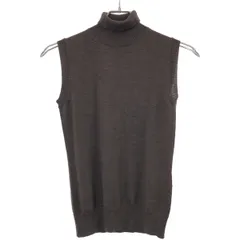 SPORTMAX スポーツマックス ARDENZA ノースリーブハイネックニットトップス 2323660539 ブラウン Sのサムネイル