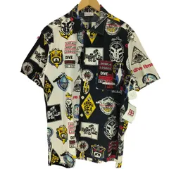 ジャンフランコフェレ　シャツ　ヴィンテージ　長袖　総柄 花柄　シルク 80 90 希少 ジャンフランコフェレ 長袖 シルク シャツ 総柄 イタリア製