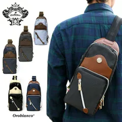 オロビアンコ ボディバッグ ショルダーバッグ Orobianco IBRIDELLO-H 全6カラー ナイロン/レザー メンズ レザー 誕生日