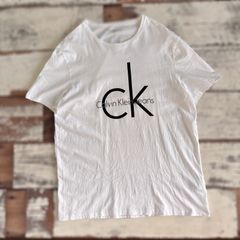 Calvin Klein Jeans Tシャツ ホワイト ロゴ