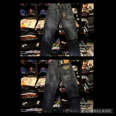 Levi's(リーバイス) 501 ボタンフライ レギュラーストレート 00501-1485 ダークヴィンテージ 32インチ