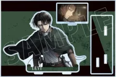 【中古】アクリルスタンド・アクリルパネル リヴァイ パーツ付きBIGアクリルスタンド 「進撃の巨人」