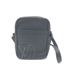 LOUIS VUITTON ルイヴィトン ダヌーブPM LVサークル ショルダーバッグ トリヨンレザー メンズ M54788 美品