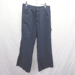 ◇ Θ JaVa ジャバ デニムパンツ ジーンズ ペインターパンツ サイズXL ネイビー レディース E  【1505290014298】