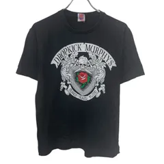 BAYSIDE 半袖 プリントTシャツ M ブラック プルオーバー バックプリント アメリカ製 カットソー 古着卸 アメリカ仕入 a705-5980
