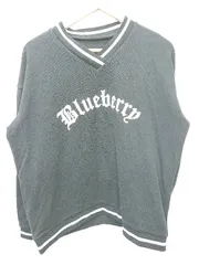 ◇ DAZY デイジー Vネックロゴ 長袖 トレーナー カットソー サイズM ブラック レディース P  【1406240020287】