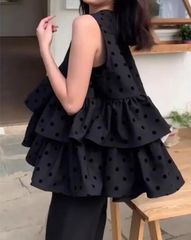 新品タグ付 POSY airy dot tops ロージーモンスター - メルカリ