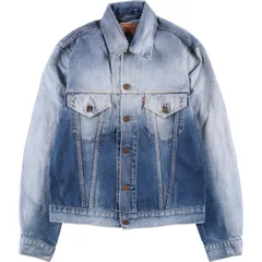 古着 00年代 リーバイス Levi's 70500-0485 ユーロモデル デニムジャケット Gジャン メンズL相当/eaa589990