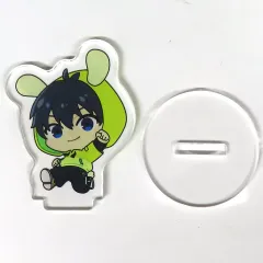 【中古】アクリルスタンド・アクリルパネル 潔世一 スタンド付きミニアクリルプレート～ナムコキャンペーン casual bunny～ 「ブルーロック」 ナムコ限定