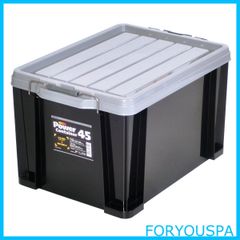 【人気商品】JEJアステージ(JEJ Astage) 収納ボックス 日本製 パワーコンテナ #45 積み重ね [幅38×奥行54.5×高さ32cm]