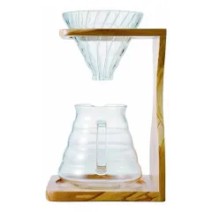 【新品・4営業日で発送】HARIO(ハリオ) V60 オリーブウッドスタンドセット
