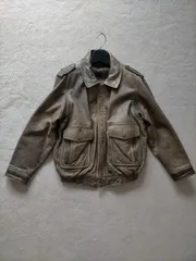日本製 ヴィンテージ　レザージャケット 42