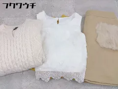 ■ 《 INGNI イング まとめ売り3点セット サイズMのみ セーター ミニ スカート ロング ワンピース レディース 》  【中古】 【1002802407222】