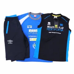 キッズ 子供服 スポーツブランド トップス・パンツ まとめ売り  150㎝ 1点タグ付 3点セット umbro puma errea