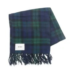 WTAPS ダブルタップス ストール 222BXDT-AC01 Wrap Scarf Cotton Green  ラップ スカーフ グリーン ブラックウォッチ【中古】のサムネイル
