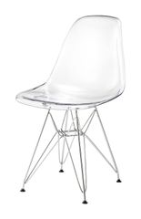 KANADEMONO Shell Chair クリア シンプル オフィスチェア① - メルカリ