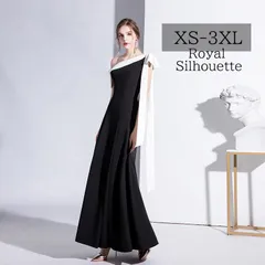 ナイトドレス ブラック 黒 パーティードレス 結婚式 大きいサイズ ドレス 謝恩会 XS S M L XL LL 2XL XXL 3XL XXXL パーティー 姫系 発表会 プリンセス ロング丈 フェミニン 披露宴 ワンショルダー 豪華