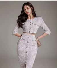 ツーピース2点セットピンク