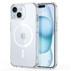 ケース ワイヤレス充電対応 耐黄変 耐衝撃 15 iPhone15 ケース 傷防止 アイフォン15 iPhone ケース 対応 磁気 スマホケース 【米軍MIL規格・Magsafe対応】ESR iPhone15ケース Classicシリーズ クリア