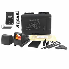 TrijiconRMR輝度調整型レッドドットオープンダットサイト黒3新品 Amazon | RMR新バージョン タイプオープンダイトサイトドット