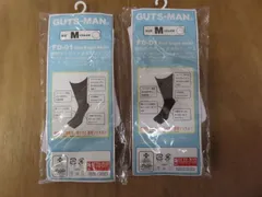 ＧＵＴＳ－ＭＡＮ　ＦＤ－０１　5本指靴下　白　2足組