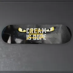 Skateboard Art -EYE- スケートボード 3DCG グラフィックアート 猫