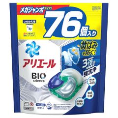 アリエール ジェルボール4D 洗濯洗剤 詰め替え 76個