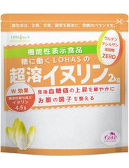 超溶 イヌリン 2kg 機能性表示食品 【食後の 血糖値 や 便秘 が気になる方に】 サプリメント イヌリン サプリ 菊芋 食物繊維 天然 チコリ由来 ダイエット 微顆粒 オランダ産 水溶性食物繊維 粉末 ロハスタイル