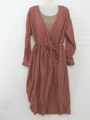 ◇ ◎ MAYSON GREY ガウンワンピース ニットワンピース アンサンブル サイズ 2 ブラウン レディース  【中古】 【1204130001794】