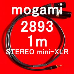 mogami 2893 PC,タブレット,スマートフォン用途他 Stereo mini ⇔ XLRオス LR 1m / メルカリShops